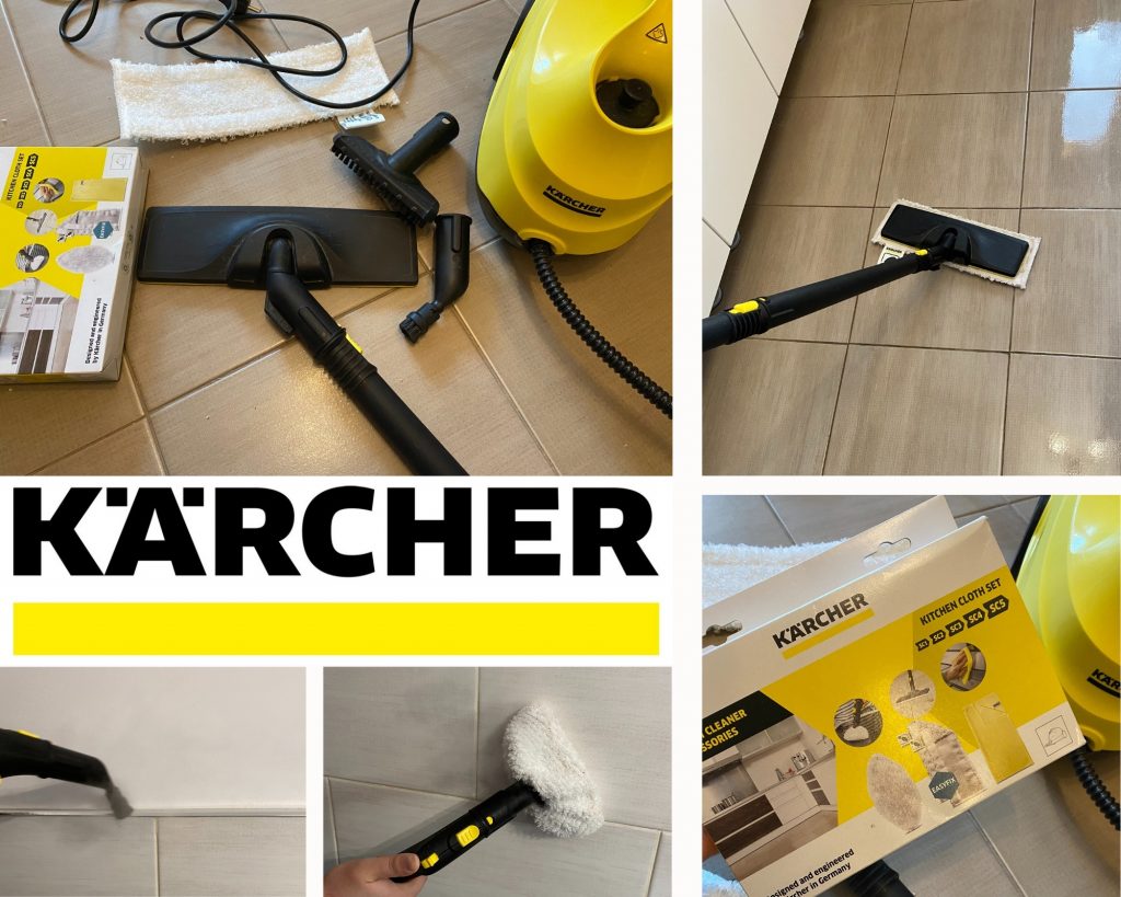 aparat de curatat cu abur karcher