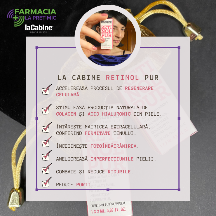 beneficii La Cabine Retinol