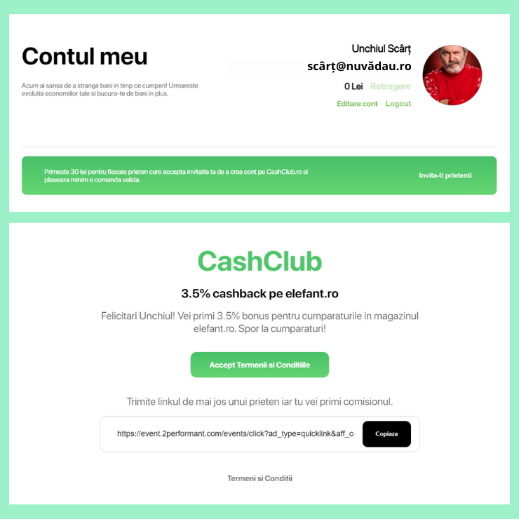 referral link cashclub