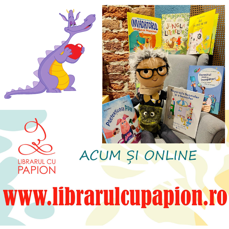 Cărți pentru copii la Librarul cu Papion