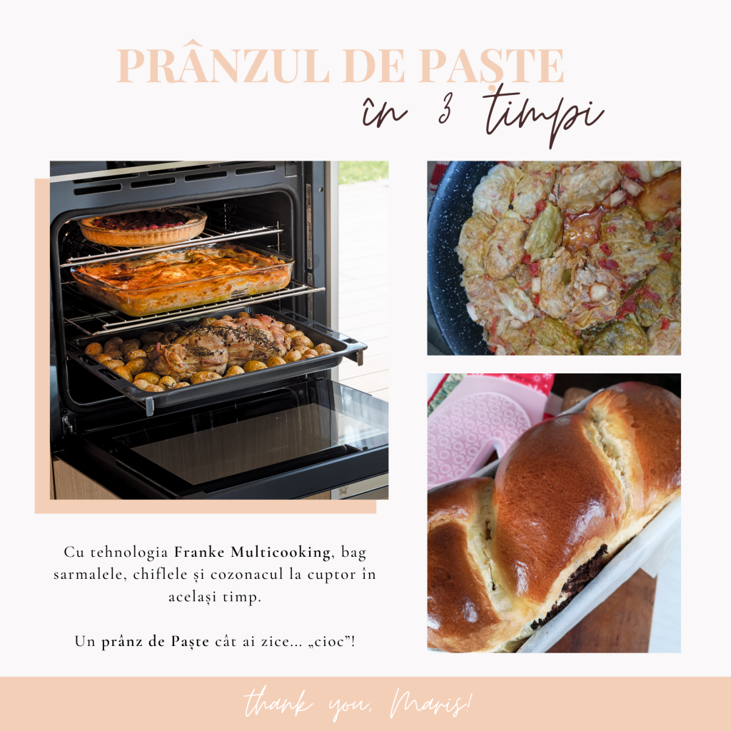 Pranzul de Paste intr-un cuptor Franke